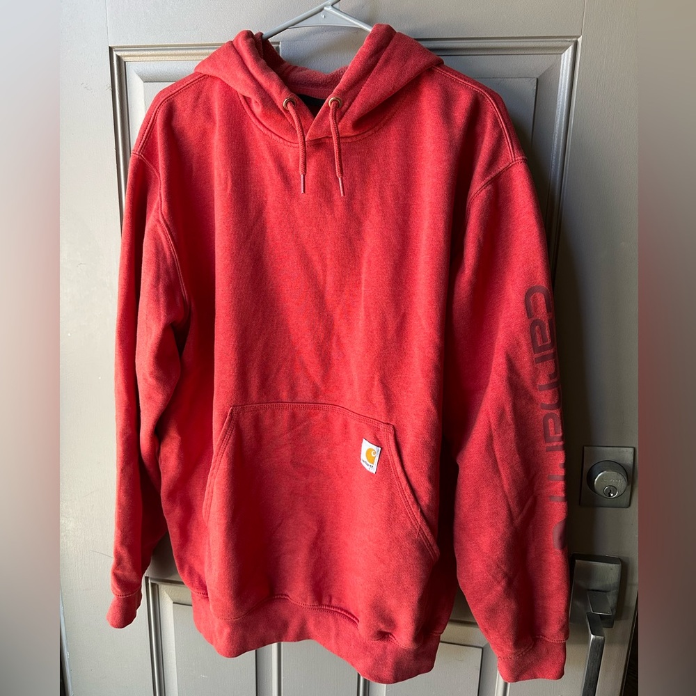 Carhartt Red Hoodie